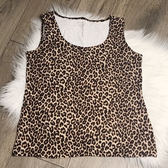 Charter club leopard print tank top - Picture 3 of 6